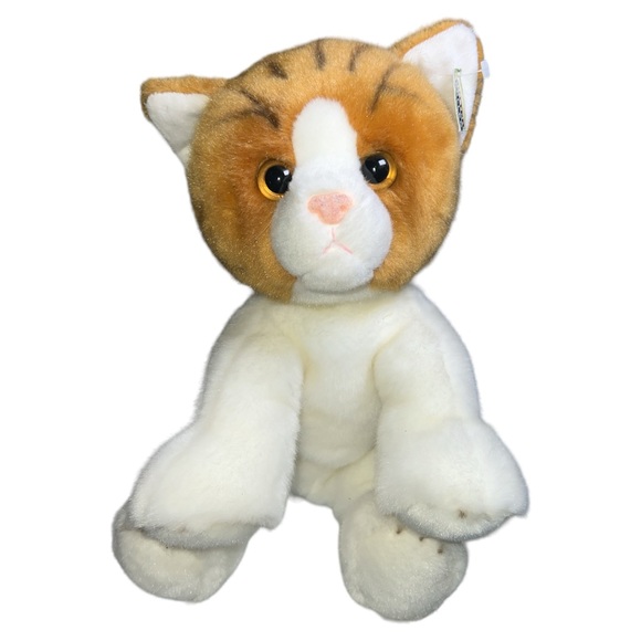 Adventure Planet Buttersoft Orange Tabby Cat Plush Heirloom Collection Stuffed - Picture 1 of 9